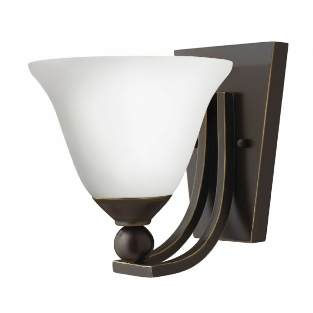 Hinkley Lighting Hinkley 4540RB Transitional One Light Wall Sconce from Sloan collection in Bronze/Darkfinish Hinkley Lighting Hinkley 4540RB Transitional One Light Wall Sconce from Sloan collection in Bronze/Darkfinish